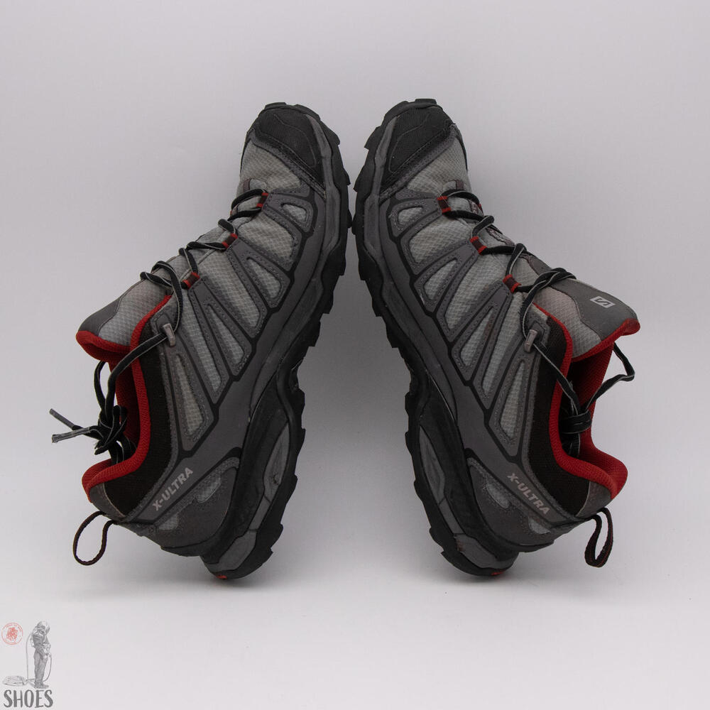 Salomon X Ultra Prime CS Waterproof Hiking Shoes - Men's Grey Size 10 - Picture 8 of 14